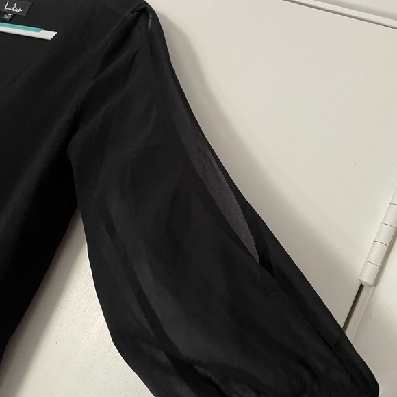 Shifting Dears Black Long Sleeve Dress - Picture 4 of 8